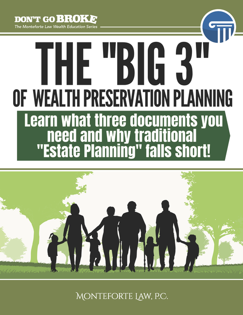 The “Big 3” Of Wealth Preservation Planning
