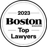 Logo Recognizing Monteforte Law, P.C.'s affiliation with Boston Top Lawyers 2023