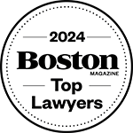 Logo Recognizing Monteforte Law, P.C.'s affiliation with Boston Top Lawyers 2024