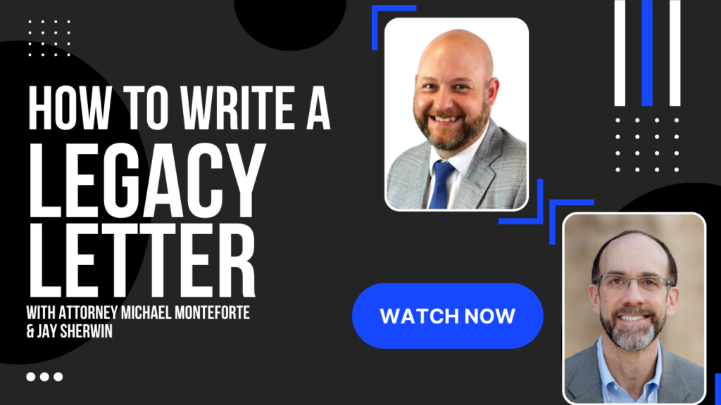 How to write legacy letters