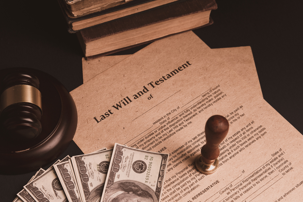 Distributed in a Will