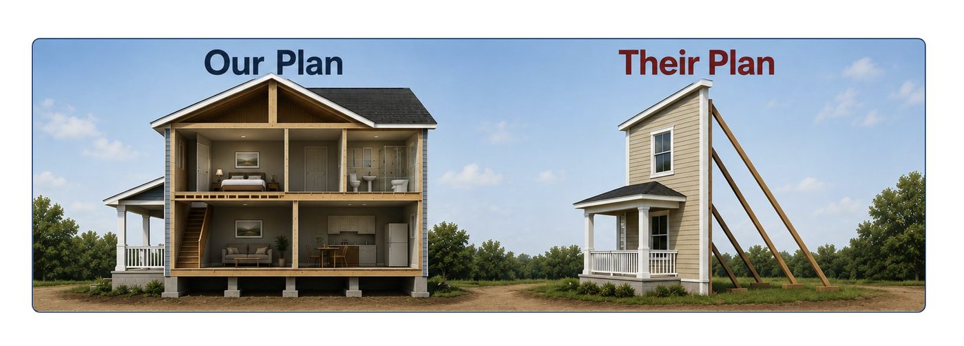 Our Plan vs Their Plan