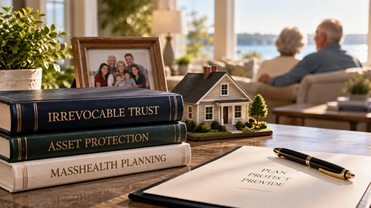 An irrevocable trust and MassHealth asset protection in Massachusetts